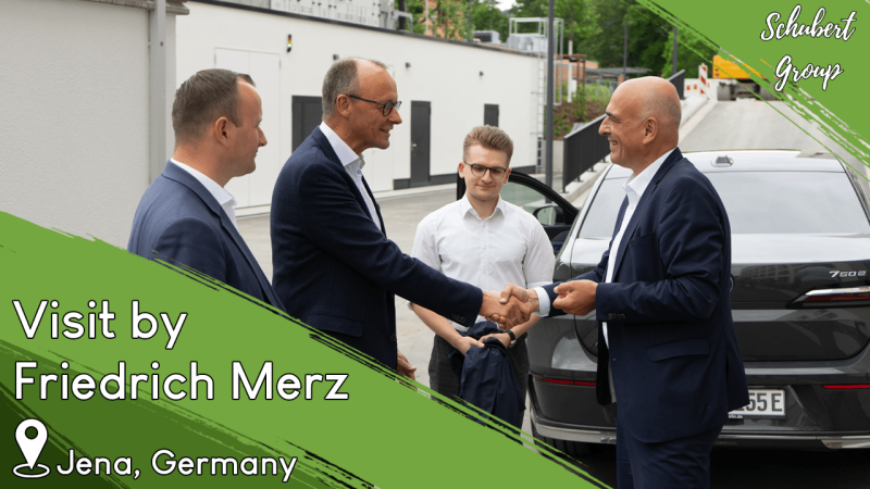 Platzhalterbild — Friedrich Merz und Prof. Ulrich Schubert