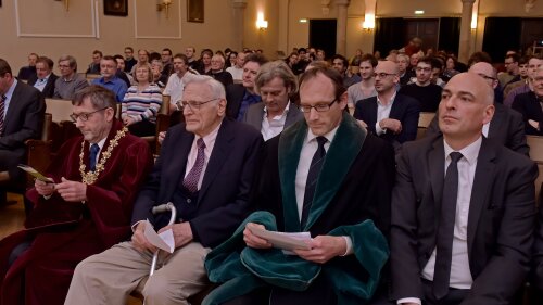 In the evening the ceremony for the award of the honorary doctorate took place.